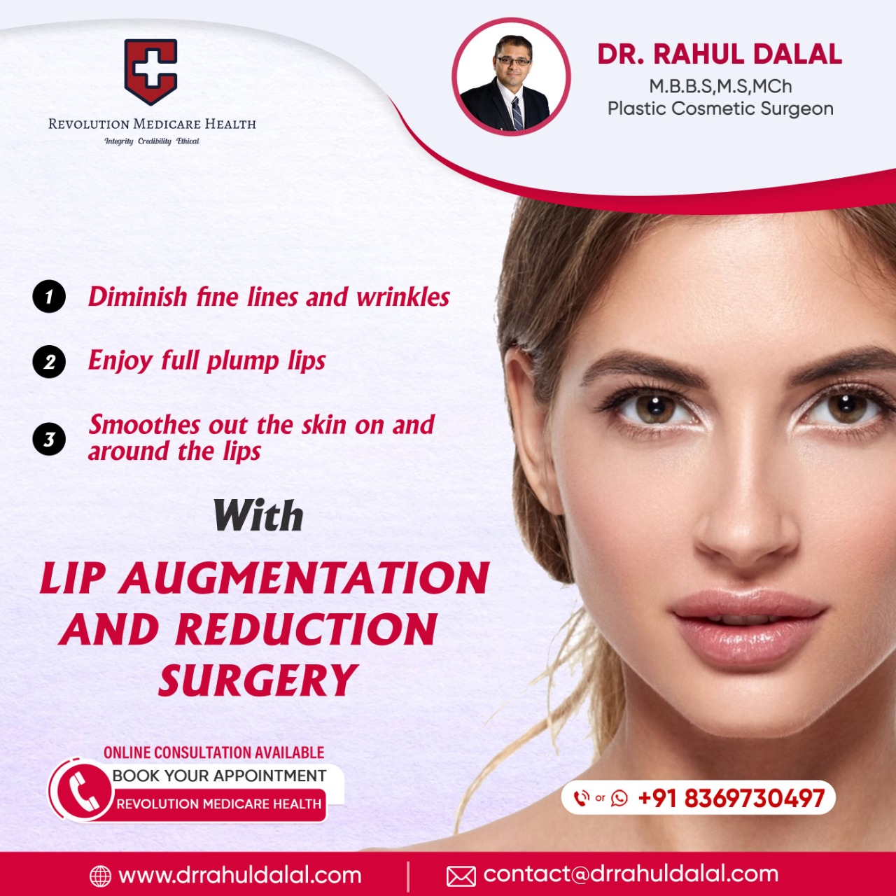 Lip Augmentation & Reduction Surgery