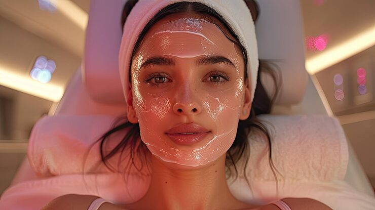 young-woman-luxuriates-facial-treatment-wearing-velcro-headband-having-facial-treatment-mask_343960-96310